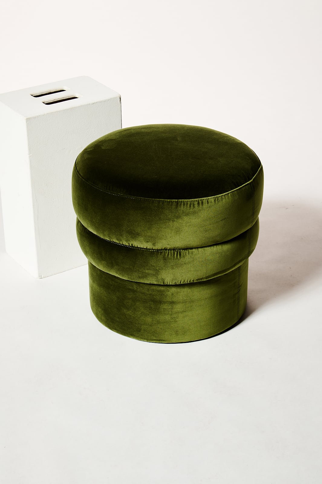 ST298 Benson Ottoman Prop Rental ACME Brooklyn