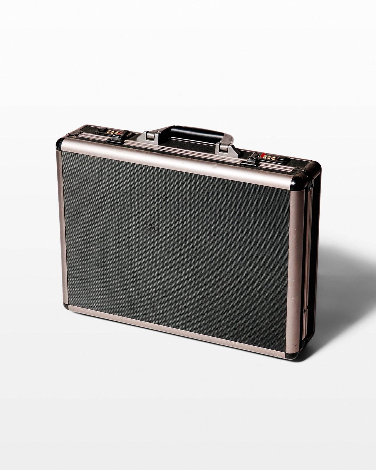 TL016 Grey Briefcase Prop Rental ACME Brooklyn