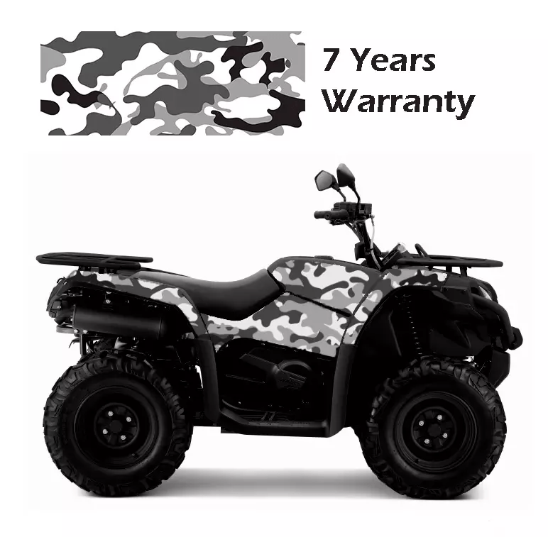 ATV Vinyl WrapCamouflage ATV Vinyl Wrap Design