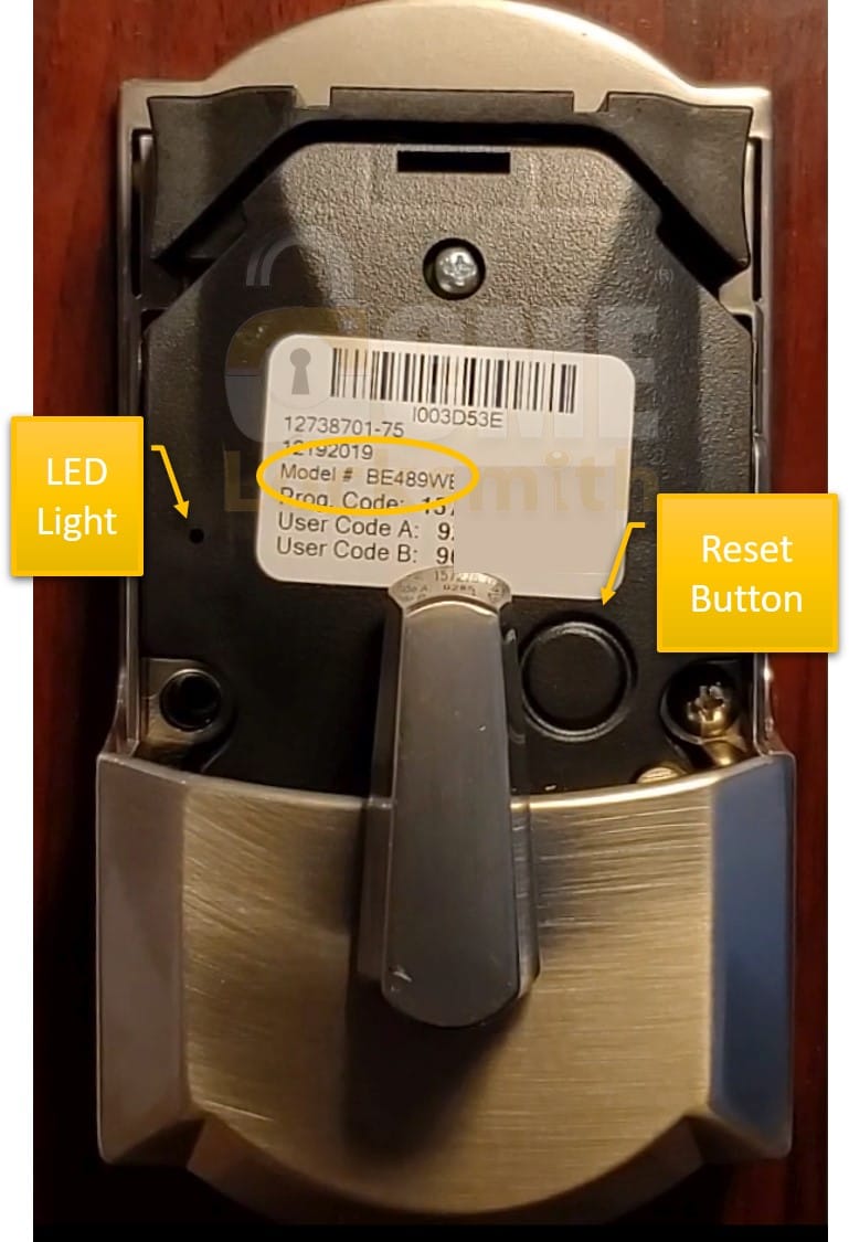 How to Factory Reset Schlage Smart Lock Deadbolts