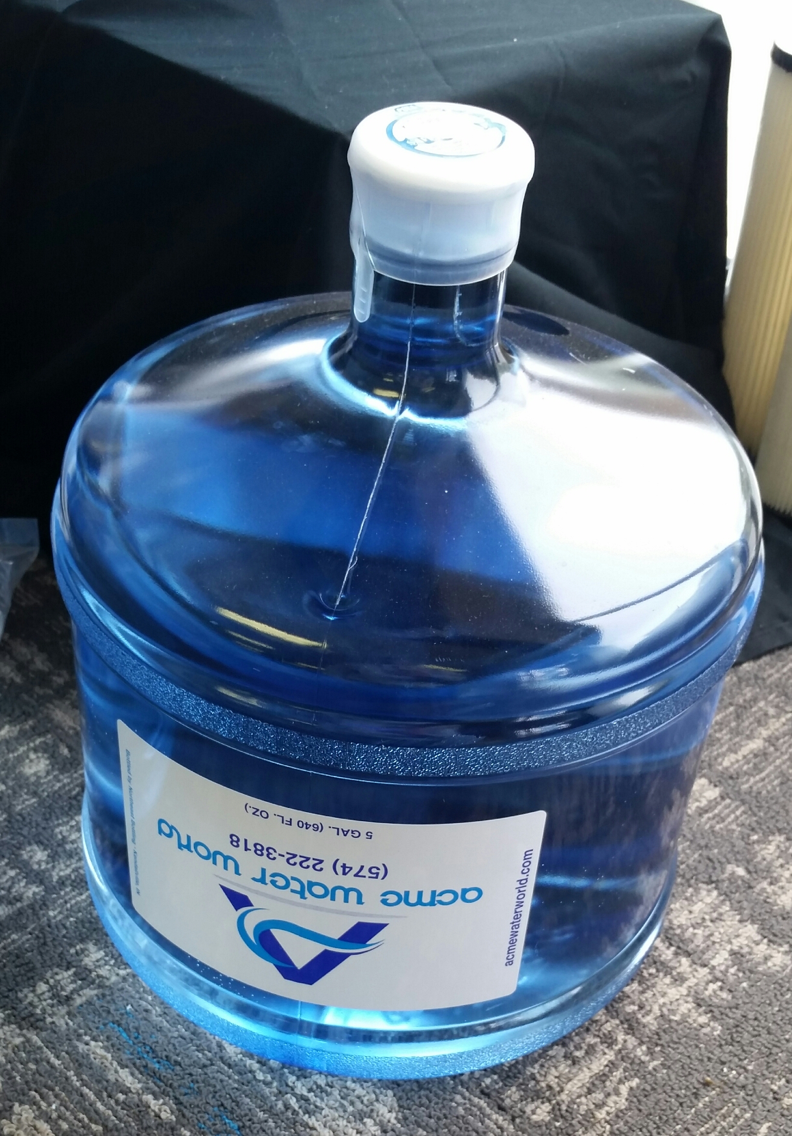 3 gallon reverse osmosis water, 3gal purified water, 3 gallon water