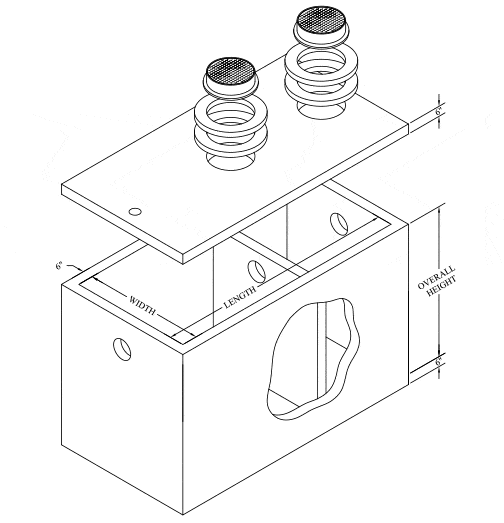 Grease Trap AC Miller Precast Concrete Products