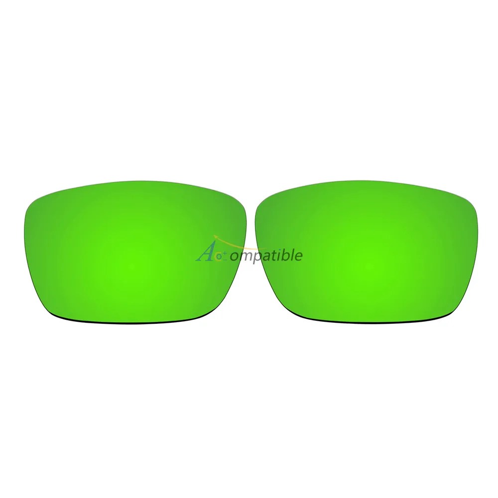 Replacement Polarized Lenses for Oakley Fuel Cell (Emerald Green)