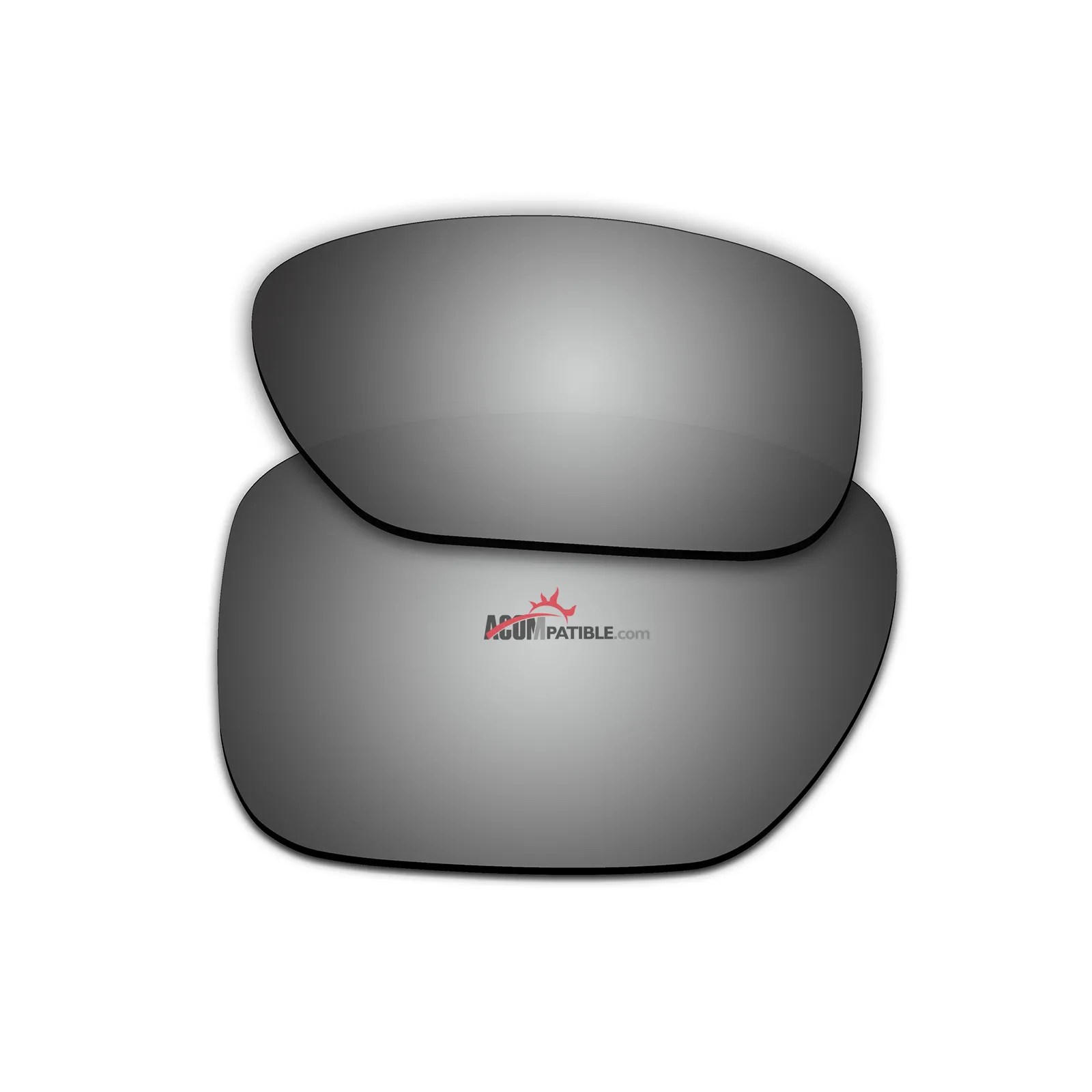 Replacement Polarized Lenses for Oakley Sliver XL OO9341 (Silver Coating)