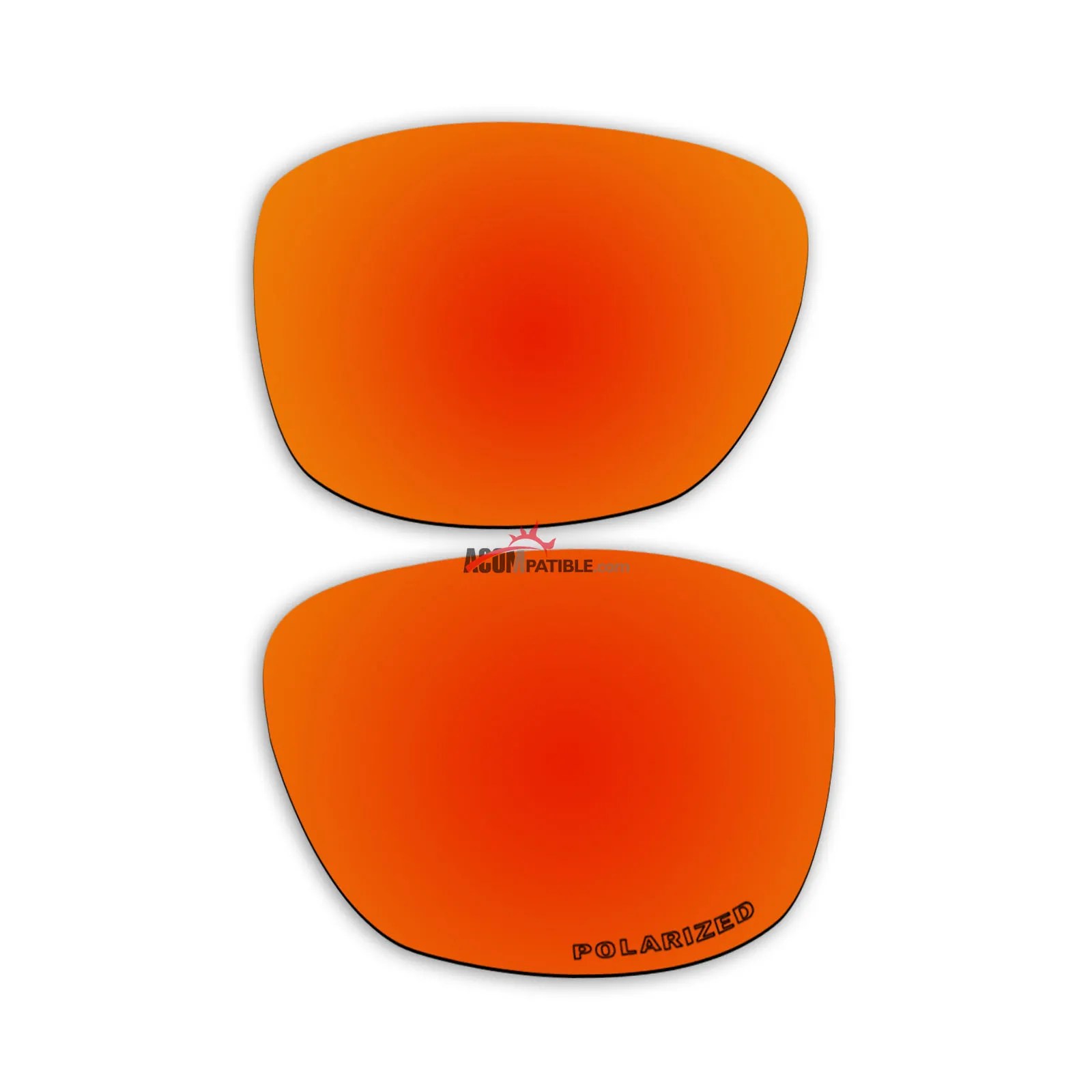 Replacement Polarized Lenses for Oakley Forehand OO9179 (Fire Red
