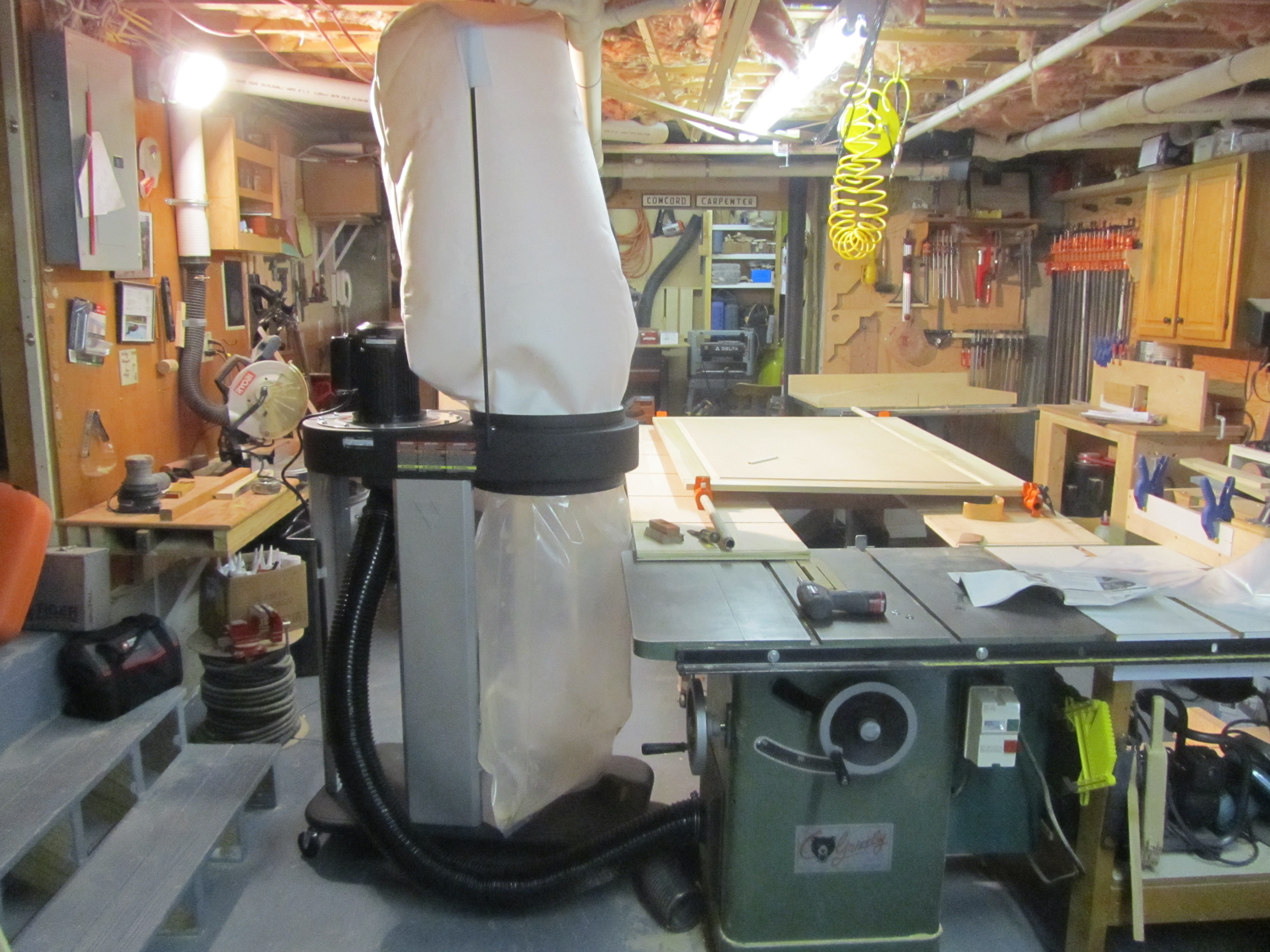 Delta 11/2HP Dust Collector Review A Concord Carpenter