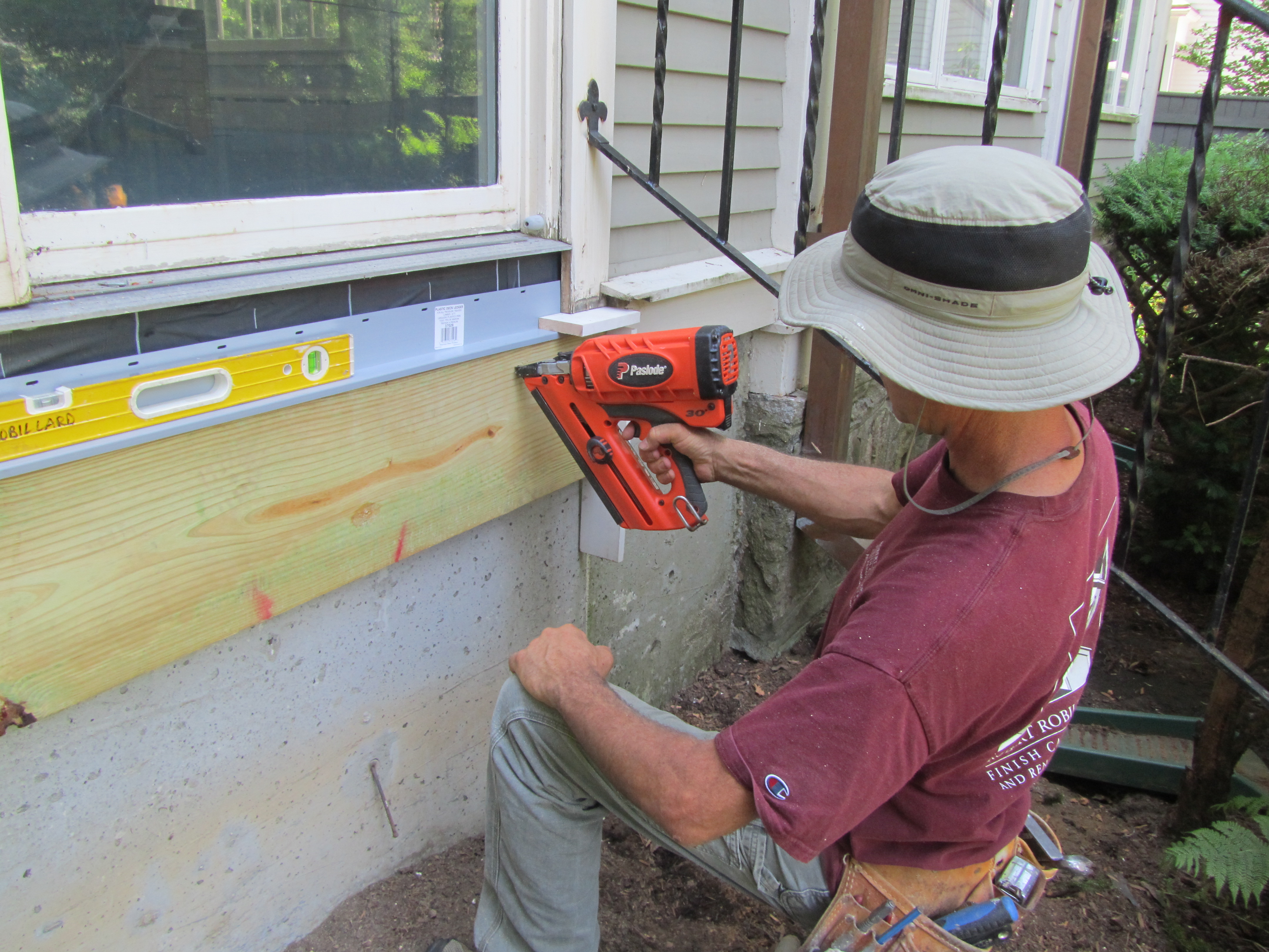 Replacing A Rotting Porch Concord Carpenter