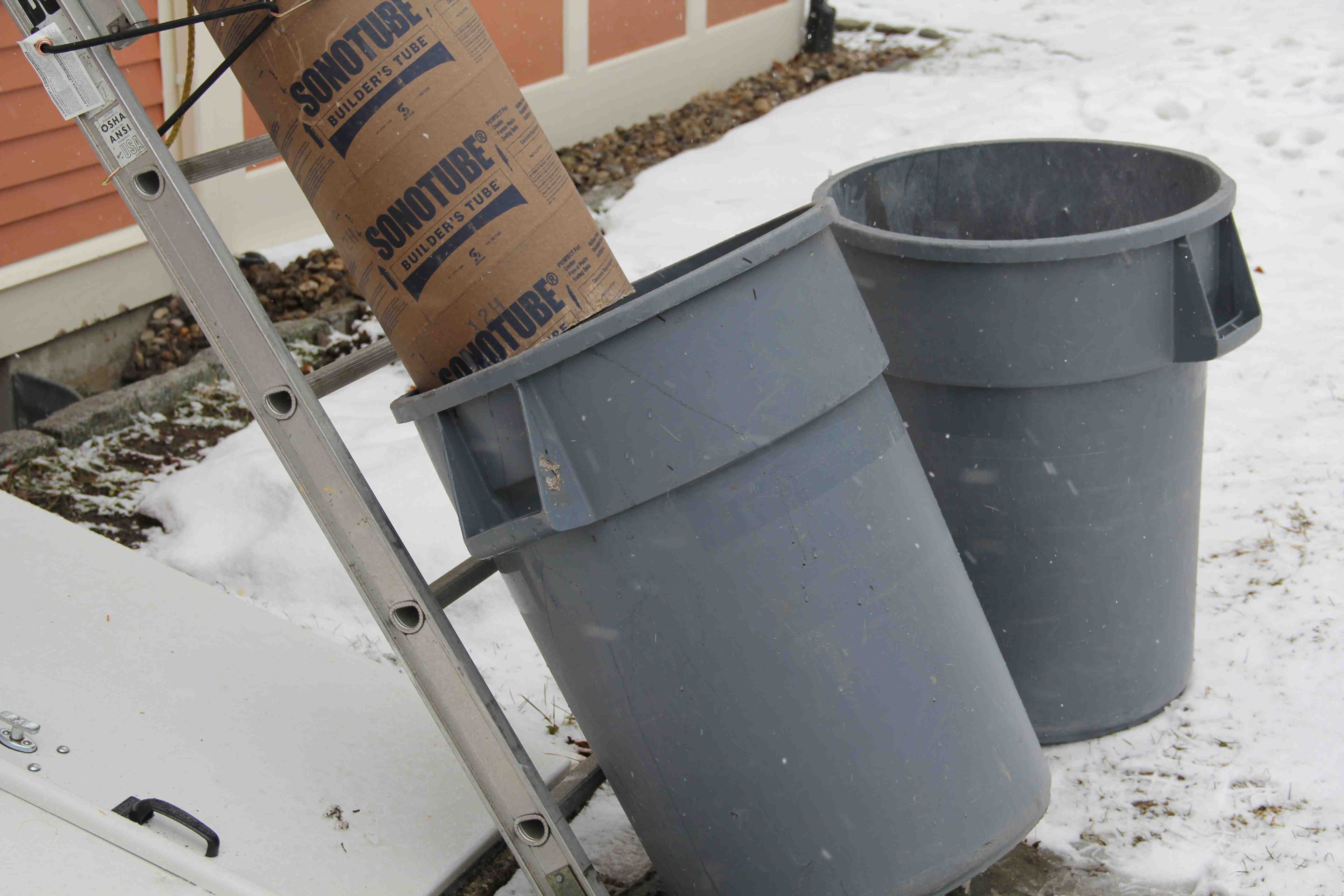 How To Build A Remodeling Debris Chute A Concord Carpenter