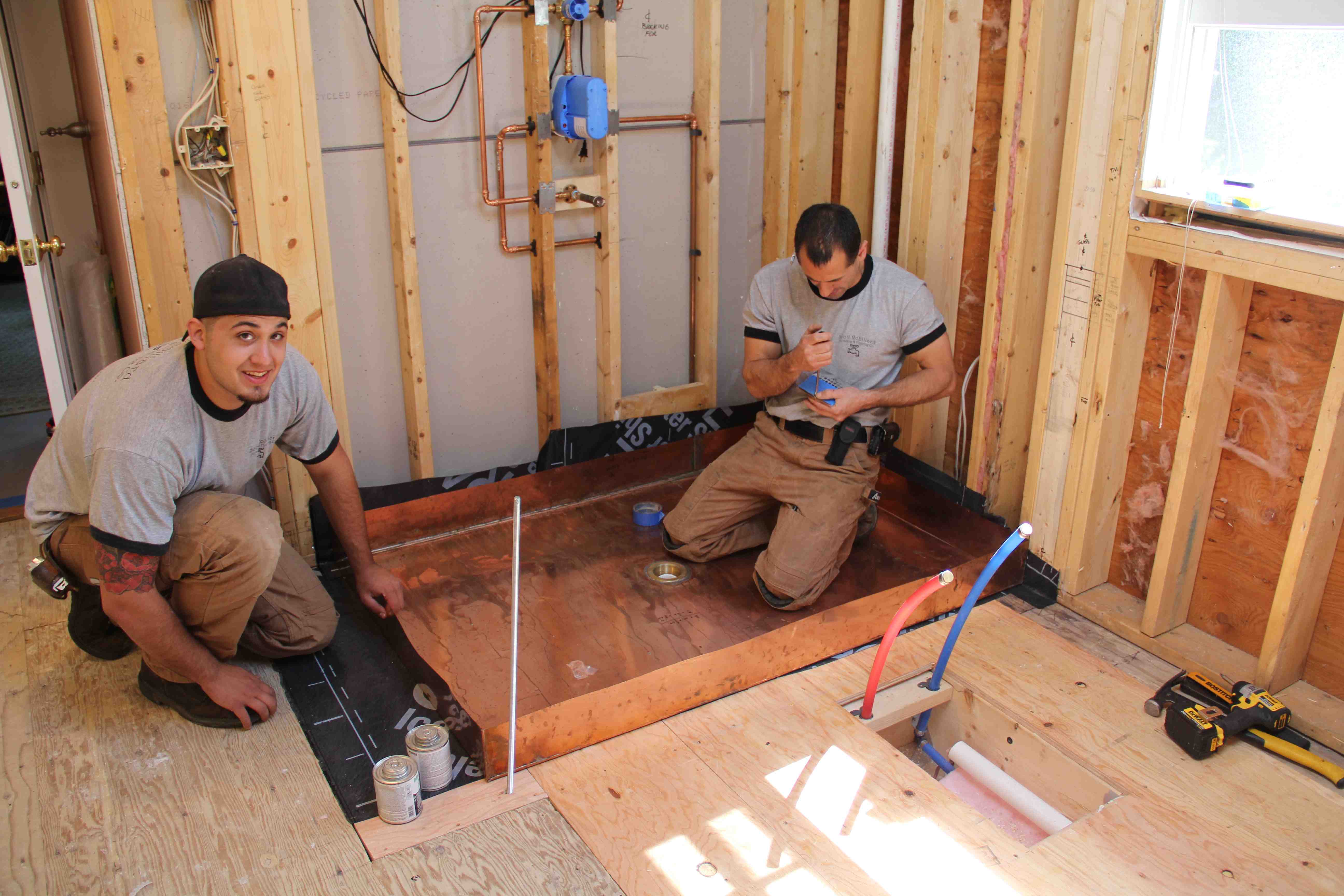 Remodeling A Bathroom Shower Concord Carpenter
