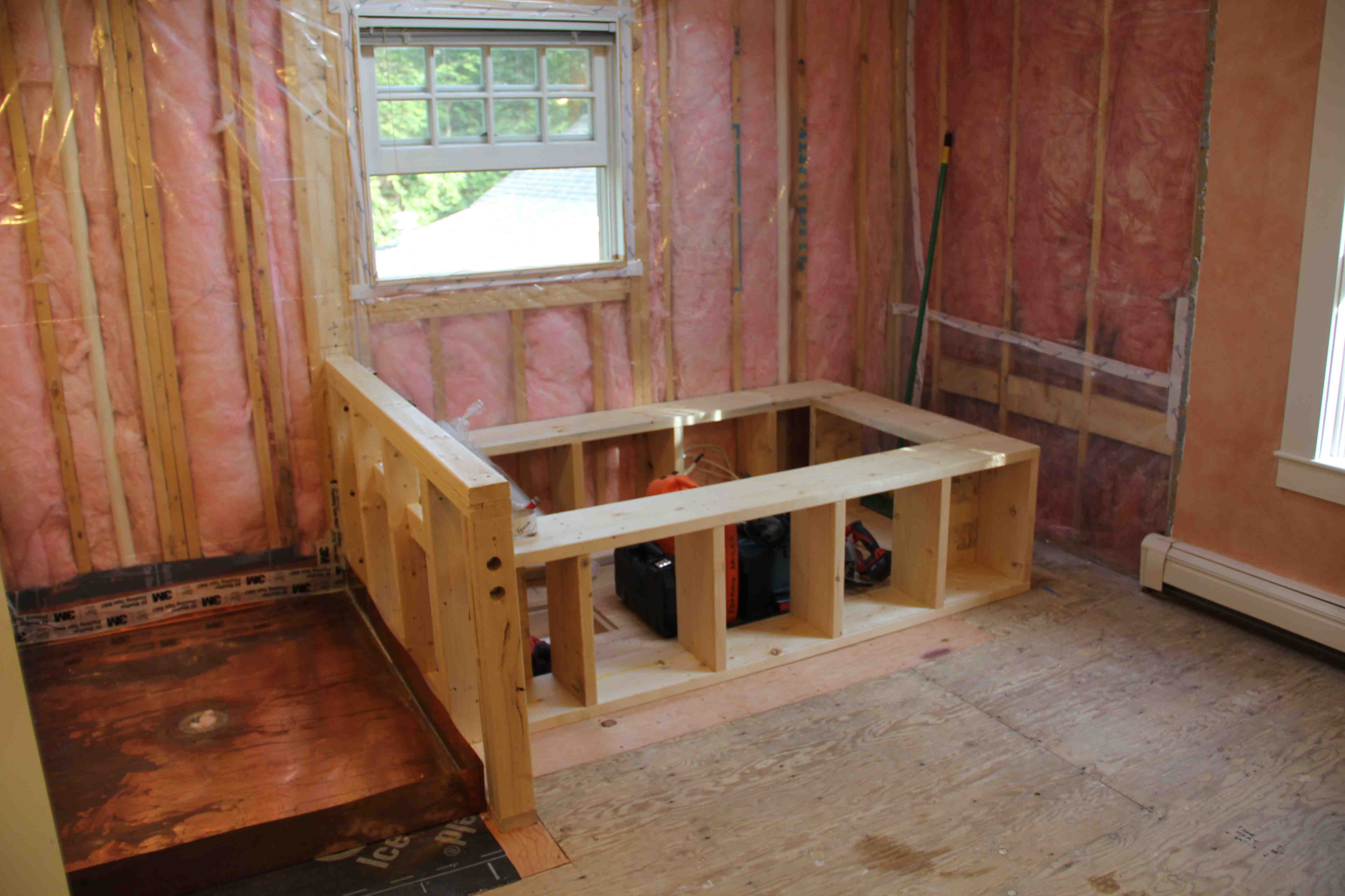 Remodeling A Bathroom Shower Concord Carpenter