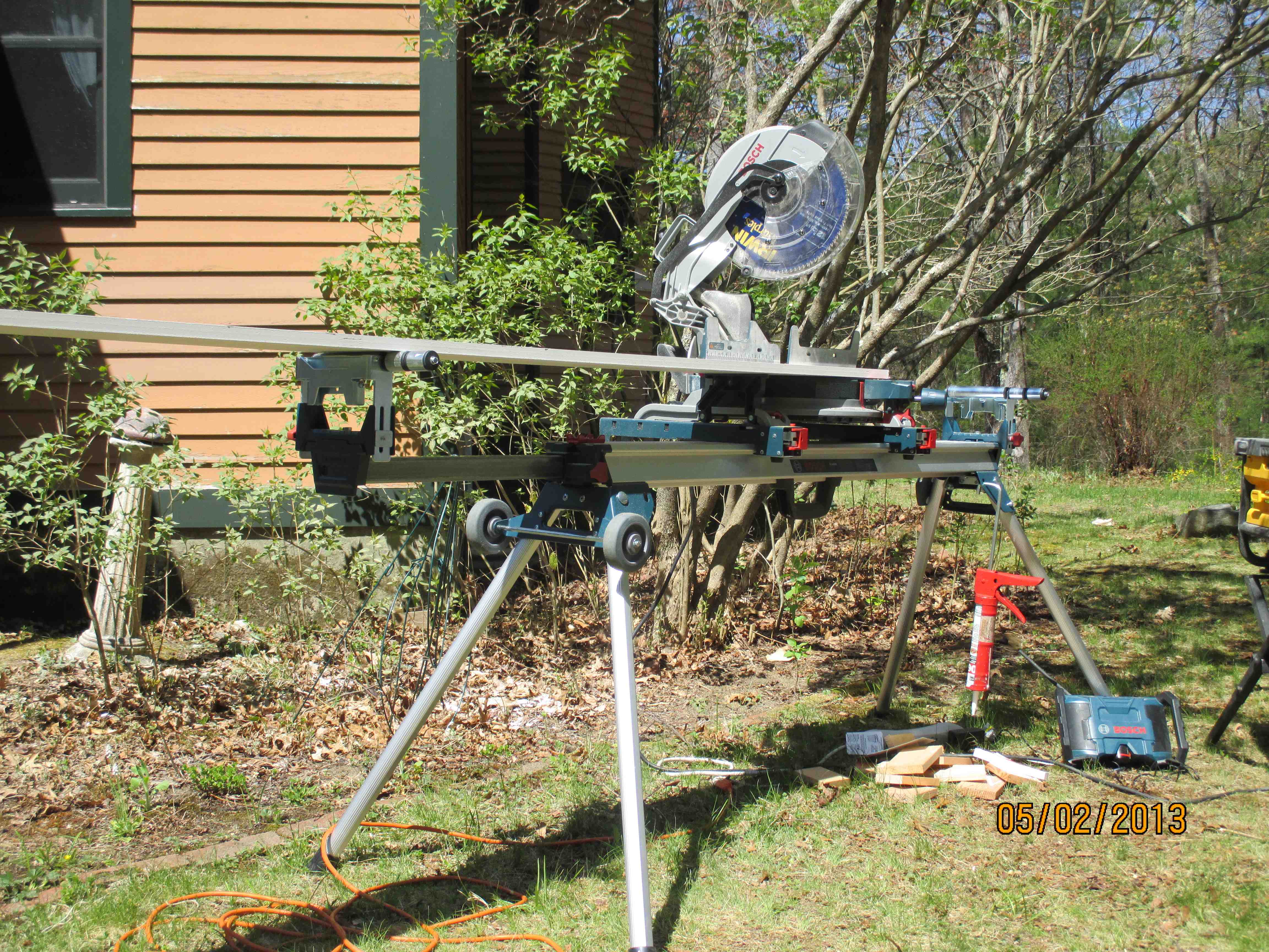 Bosch GTA 3800 Miter Saw Stand - A Concord Carpenter