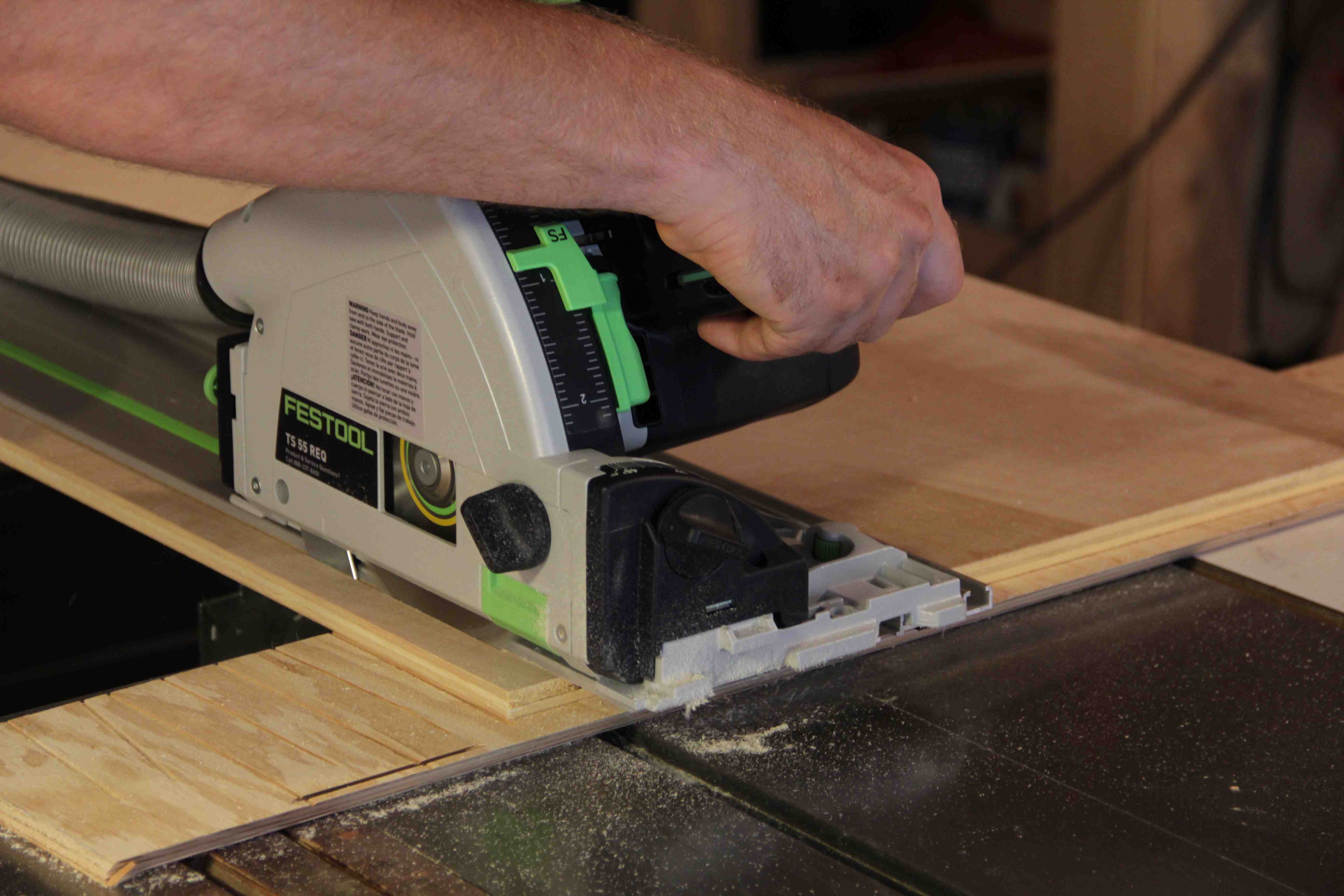 Festool Tracksaw TS 55 REQ Concord Carpenter