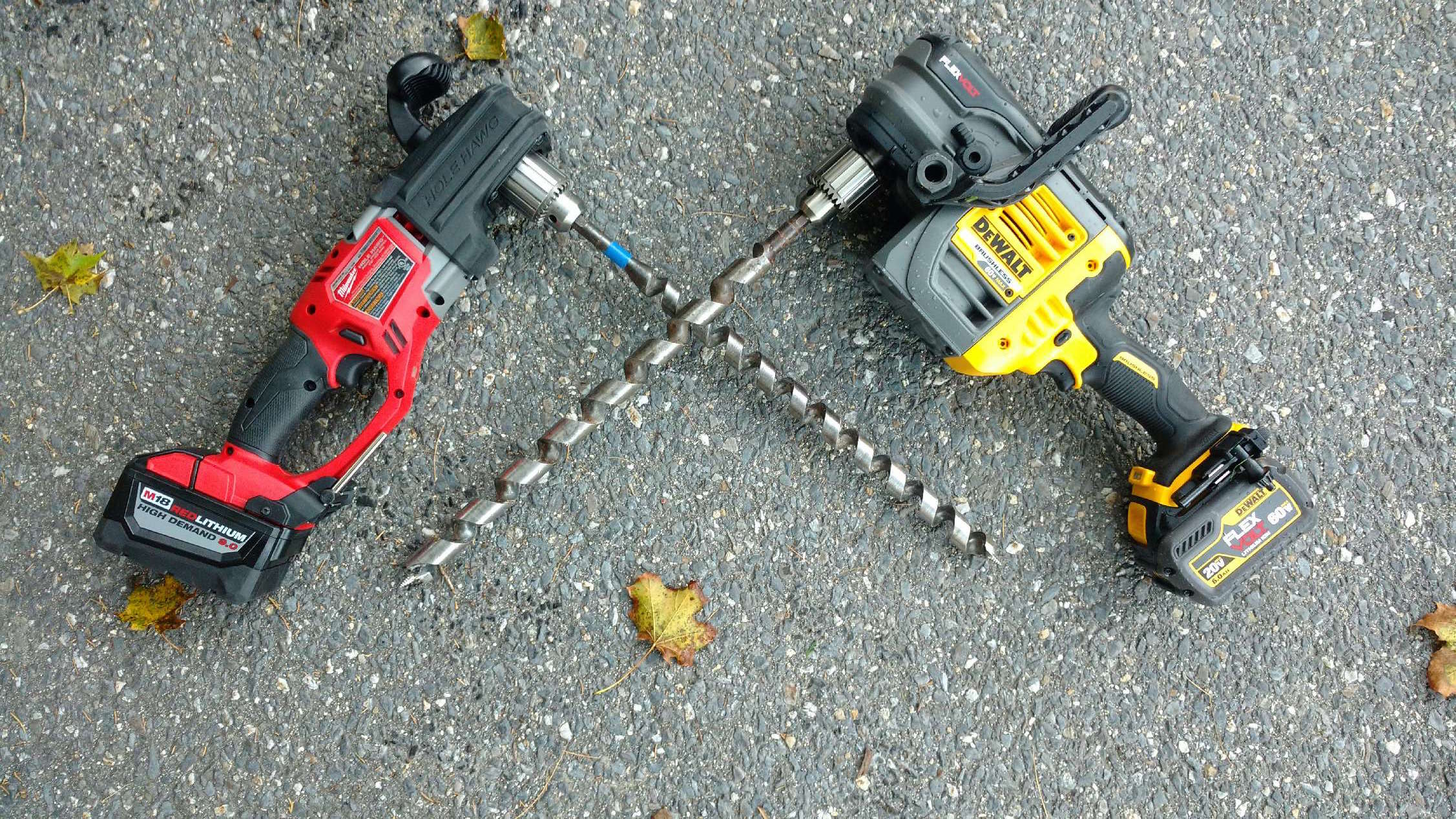 Milwaukee Hole Hawg Vs DeWalt Flexvolt Joist Drill Concord Carpenter