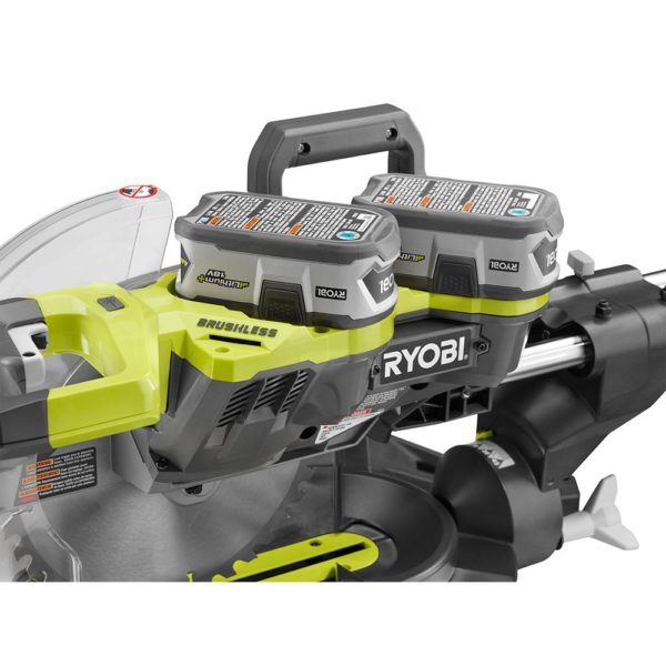 Ryobi 18Volt 10inch DualBevel Sliding Miter Saw Concord Carpenter