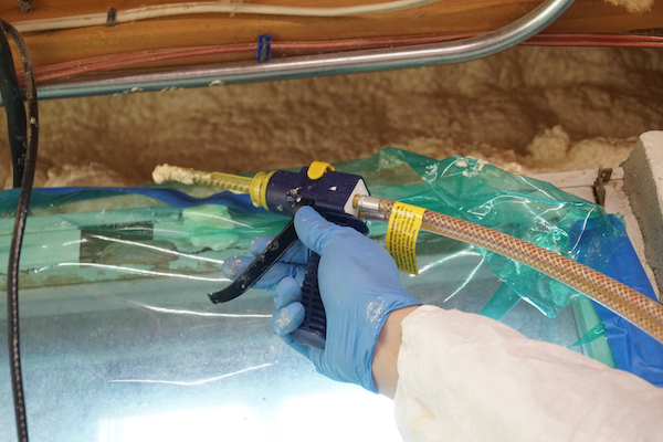 How To Use DAP Pro System 600 Spray Foam kit Concord Carpenter