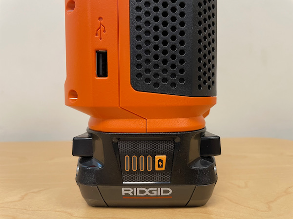 Ridgid 18V Cordless Bluetooth Speaker - Concord Carpenter
