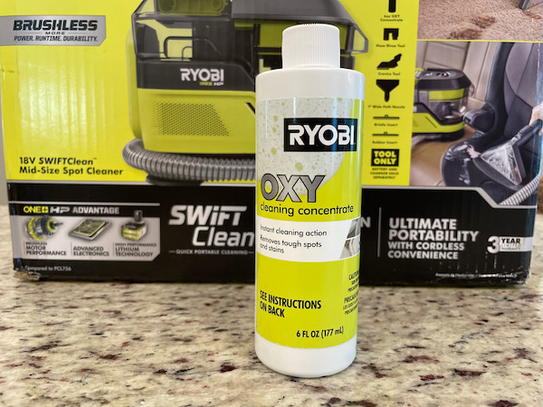 Ryobi ONE+ 18V HP SWIFTClean Mid-Size Spot Cleaner - Concord Carpenter