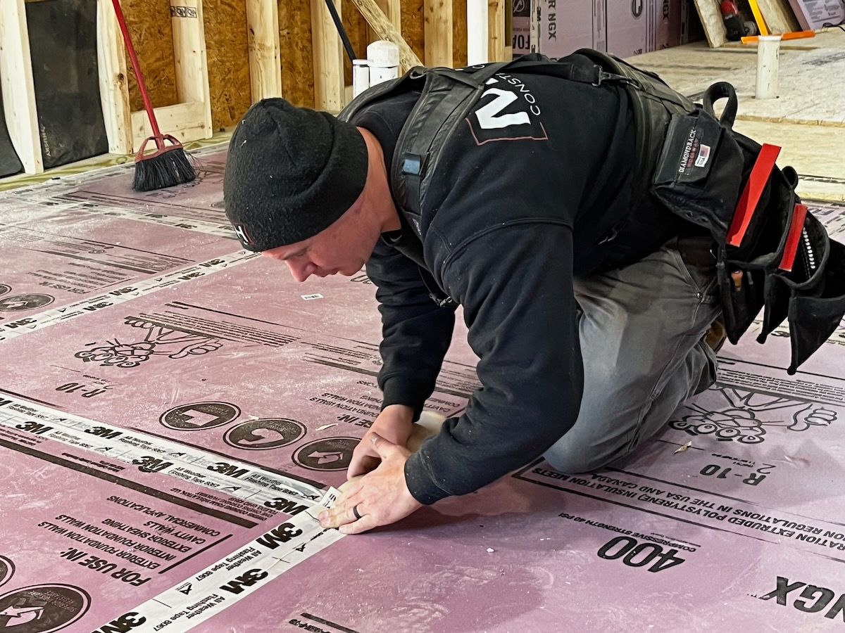 Floating a Floor Over a Concrete Slab - Concord Carpenter