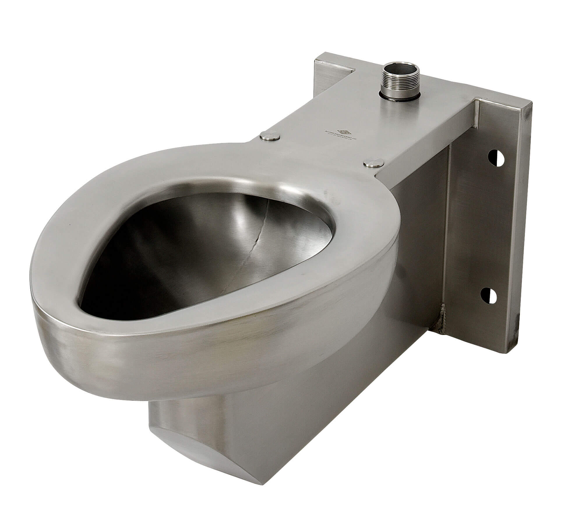 2105 OffFloor, Siphon Jet Stainless Steel Toilet Acorn Engineering