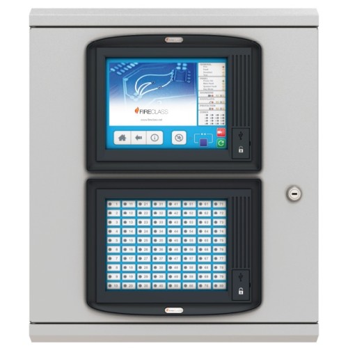 Fireclass FC708D 48 Loop Touchscreen Fireclass Fire Alarm Control Panel