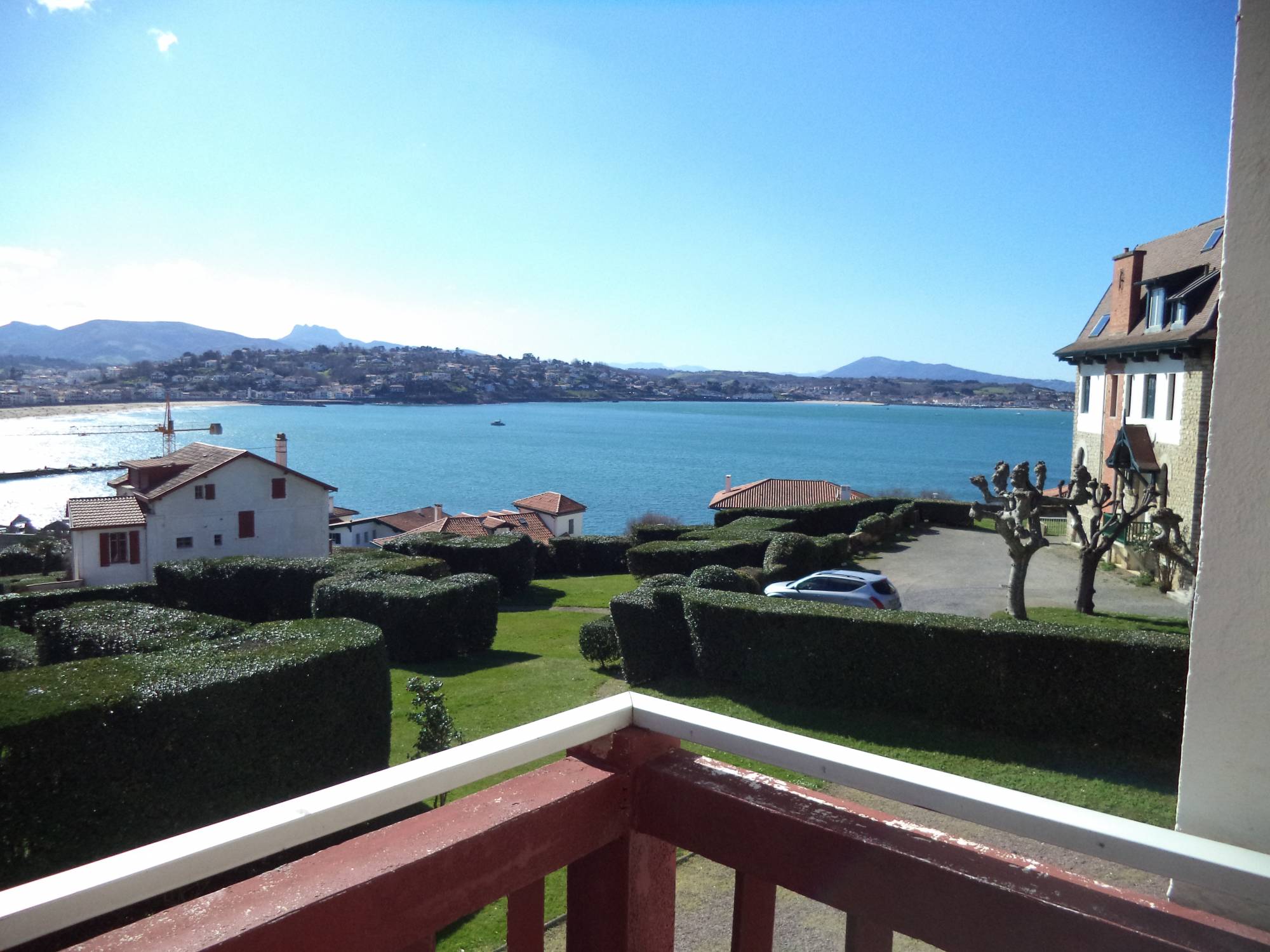 Appartement vue sur mer en location vacances à ST JEAN DE LUZ (Sainte