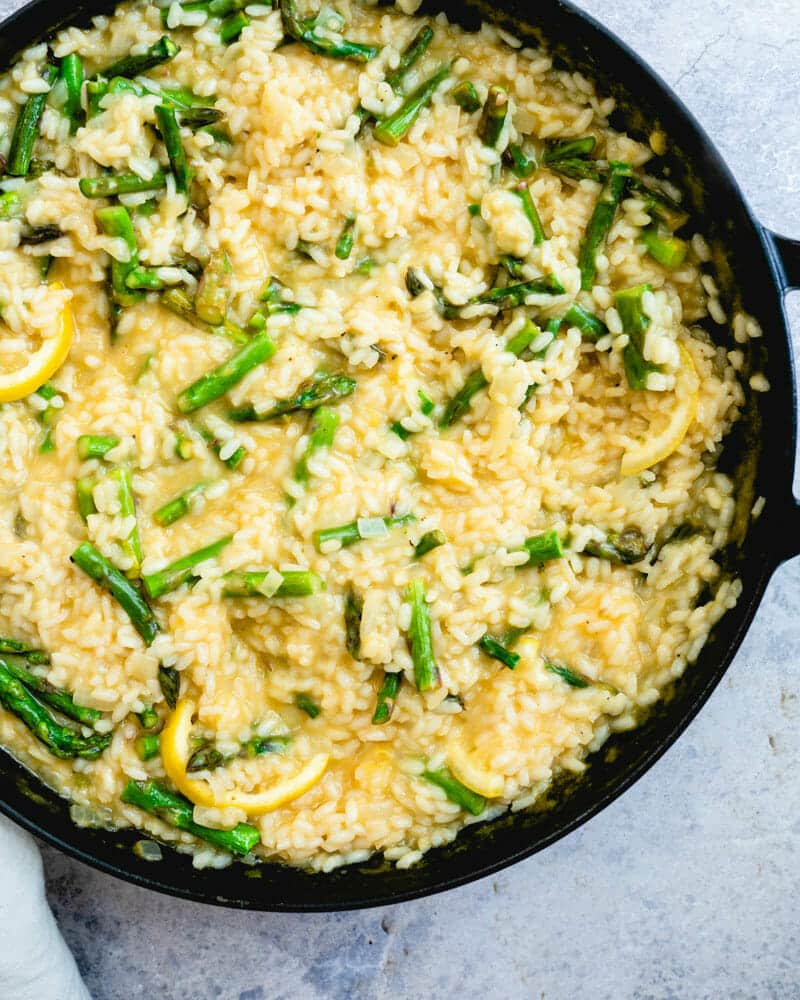 Asparagus Risotto A Couple Cooks