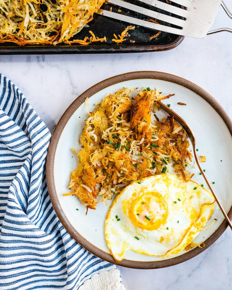 Oven Hash Browns A Couple Cooks