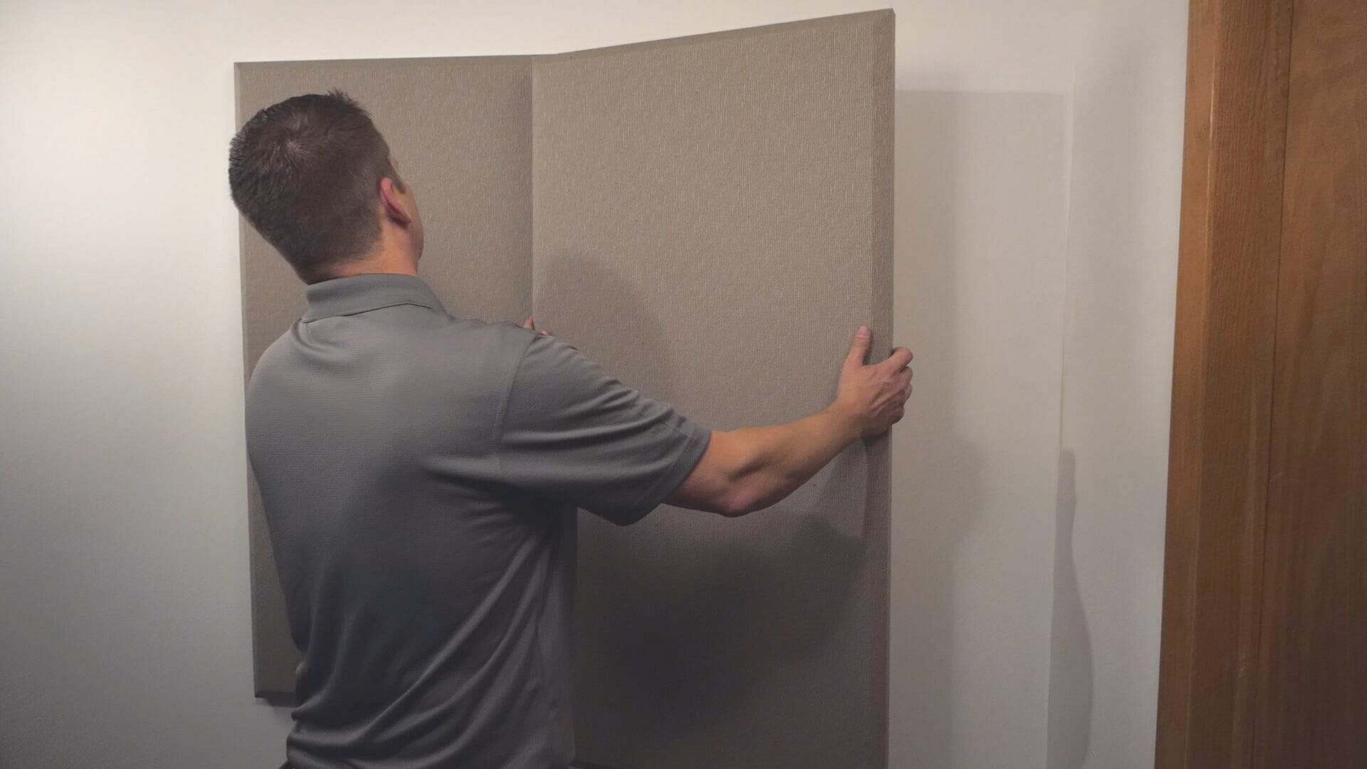 FabricWrapped Panel Install Acoustical Surfaces
