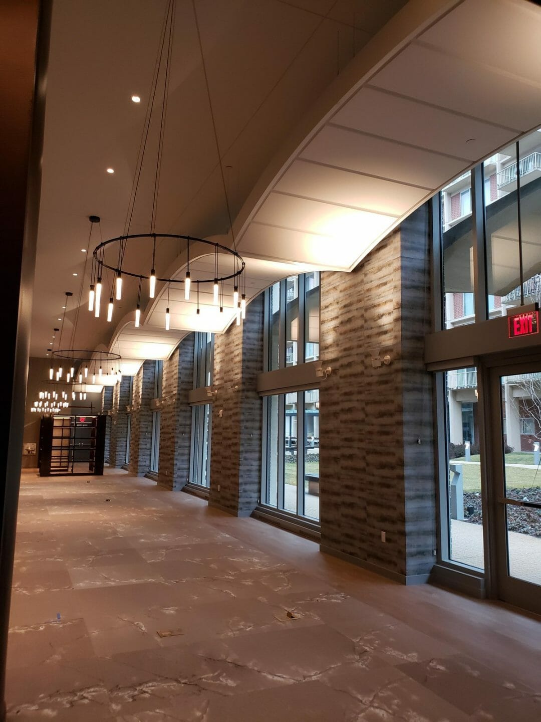 Fabric Wrapped Sound Absorbing Ceiling & Wall Panels