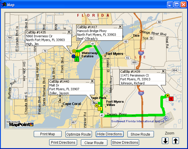 Mapping Acowin