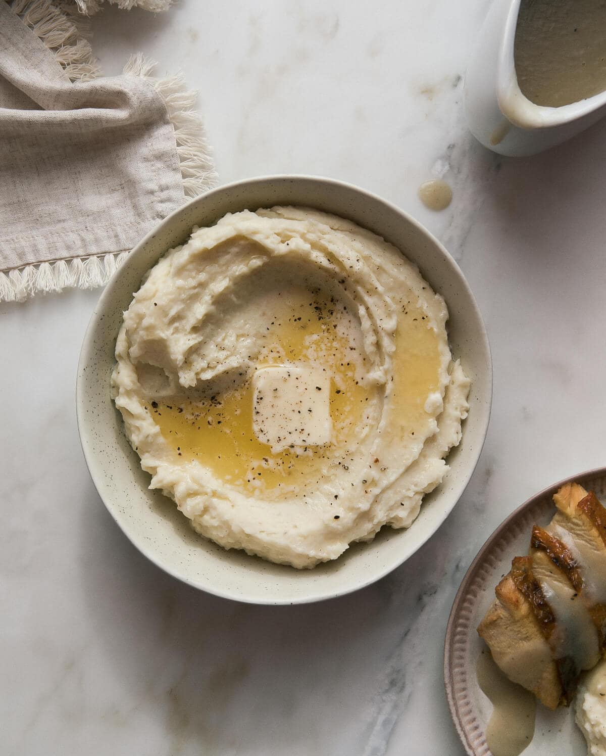 Fluffy, Creamy Classic Mashed Potatoes (that you can totally makeahead