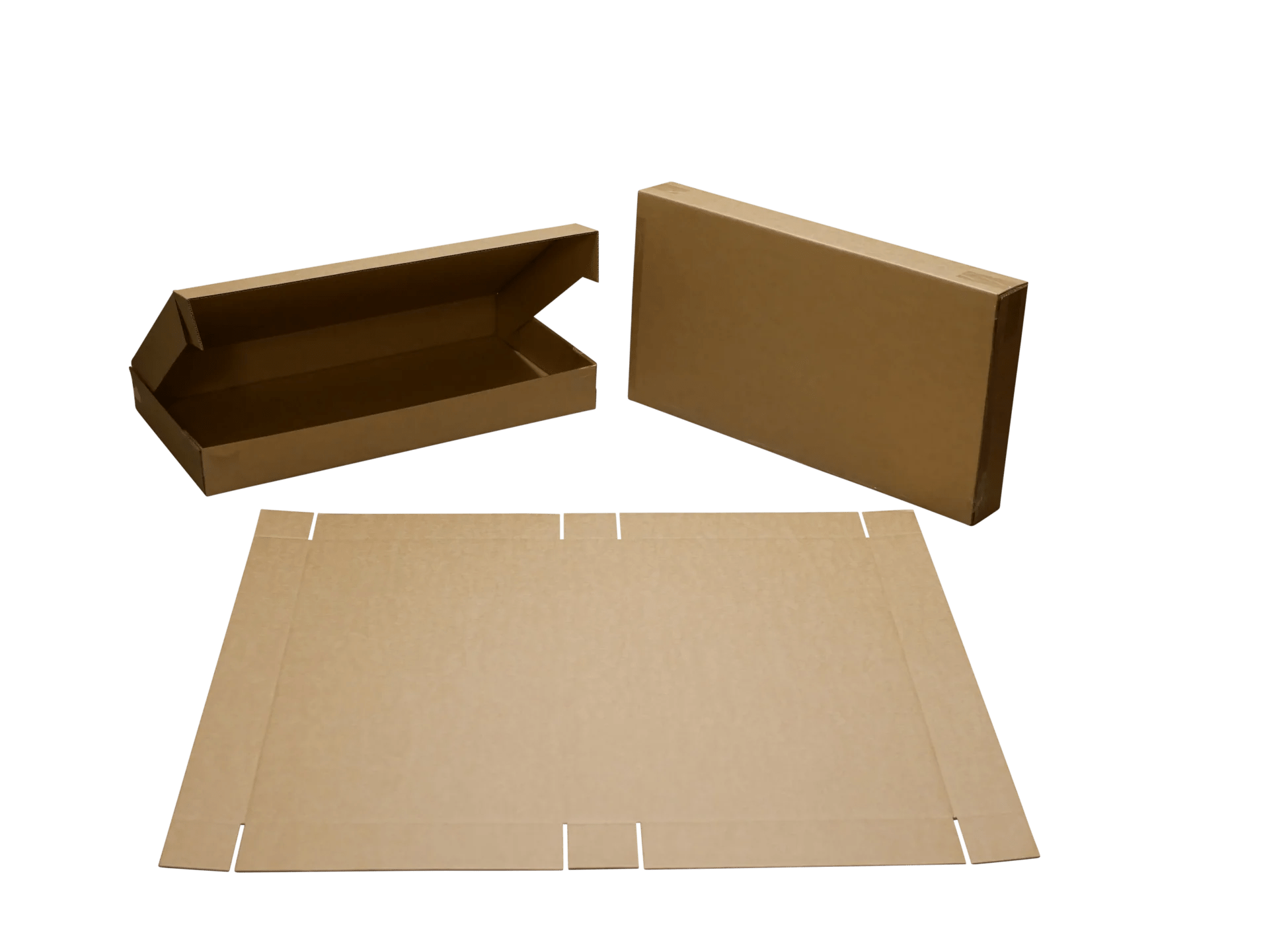 A3 Five Panel Folder 100mm Wide (B flute) Australian Corrugated Packaging