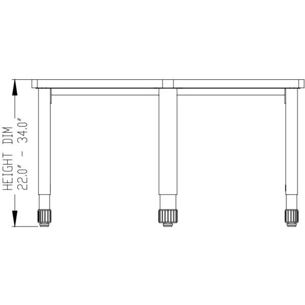 321 Large Surface Desk