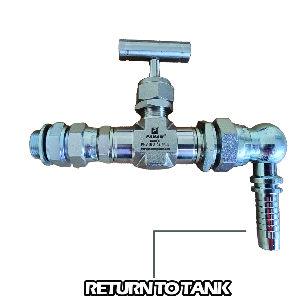 Steam Valve/Pump Leak Off Kit - AC Pressure Washers