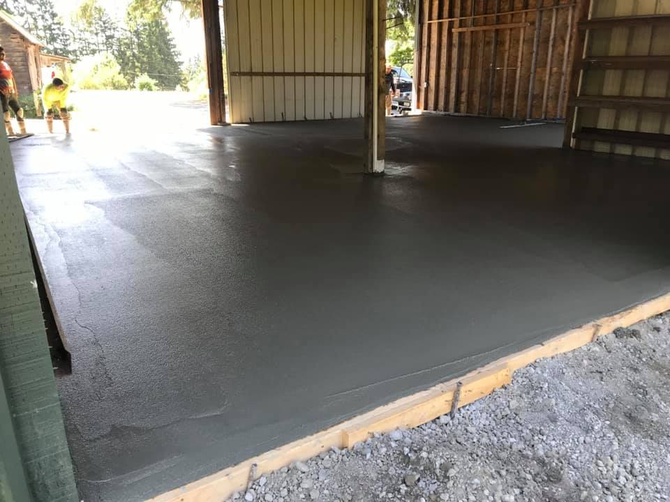 Hard Trowel Finish Concrete