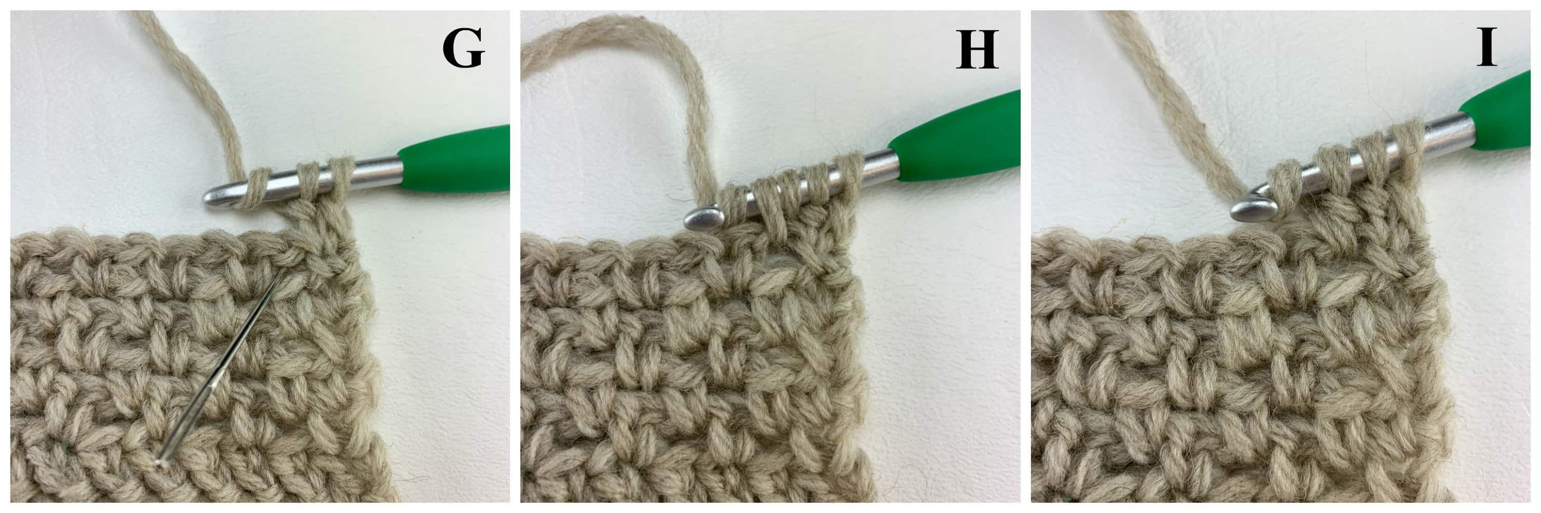 Learn to Crochet Alternate Double Crochet Decrease A Crocheted