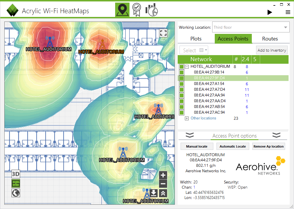 Wifi heatmap, How to easily create high quality coverage maps
