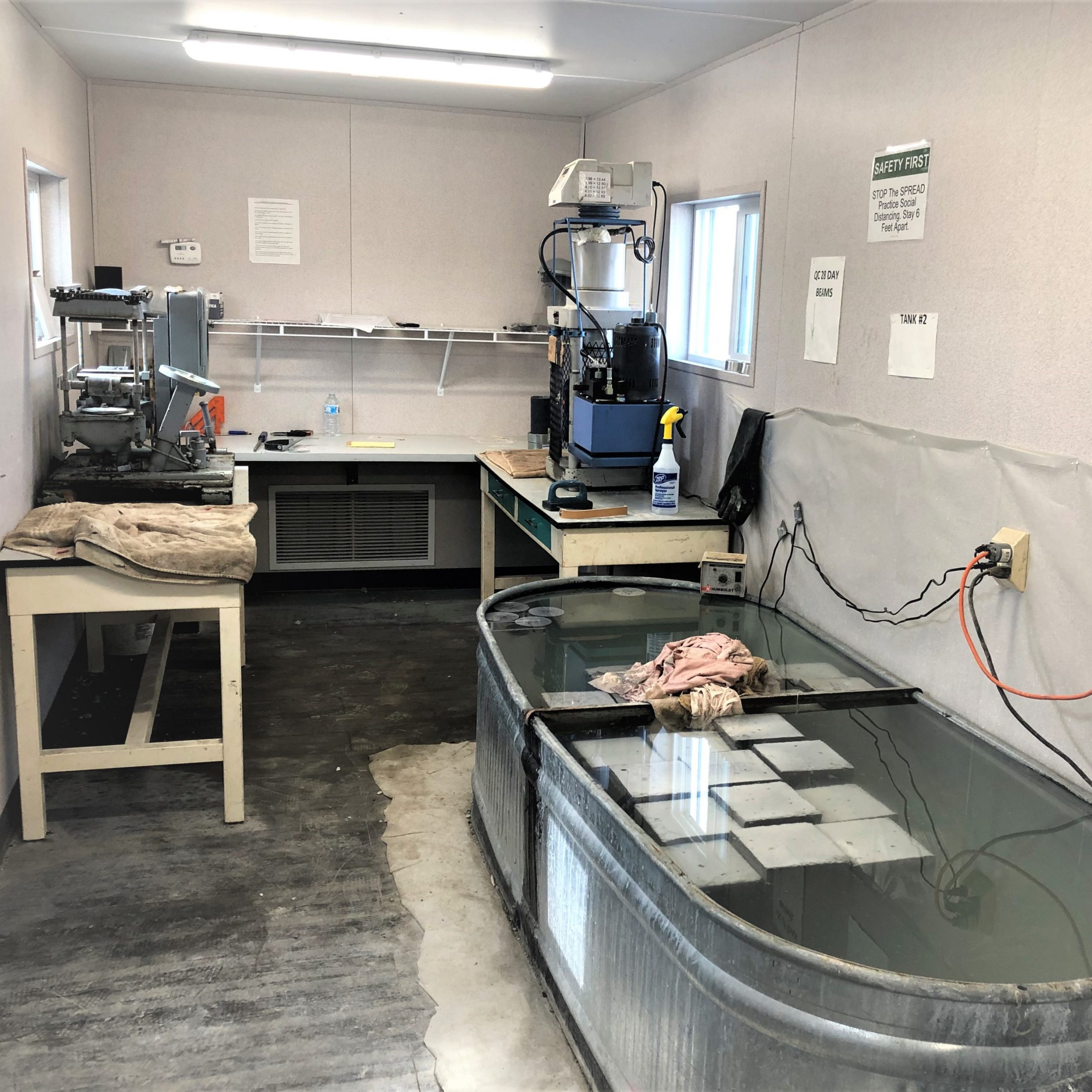 Concrete testing Phoenix Materials testing Phoenix ACS Services LLC