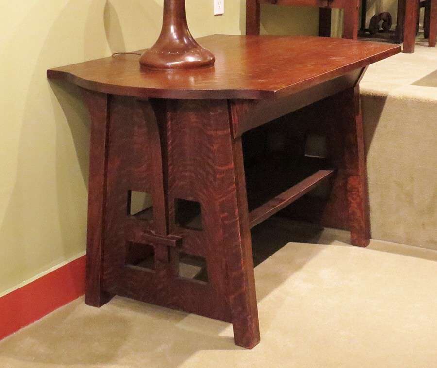 California Historical Design Limbert TurtleTop Cutout Table