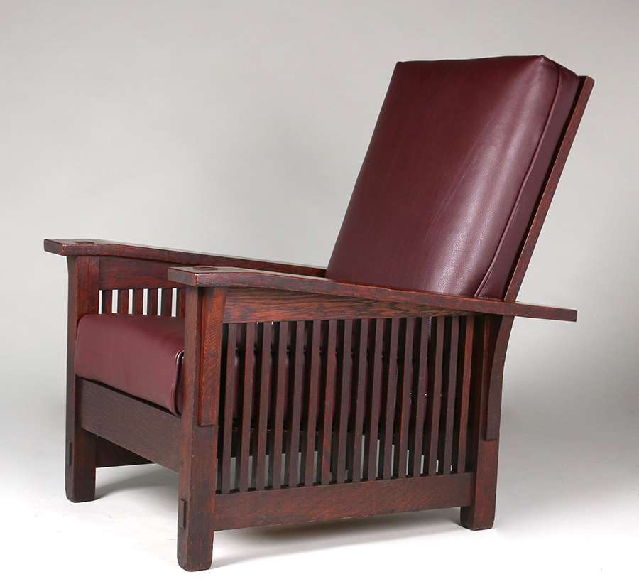 Stickley Spindle Morris Chair Price California Historical Design Gustav Stickley Bentarm Spindled Morris