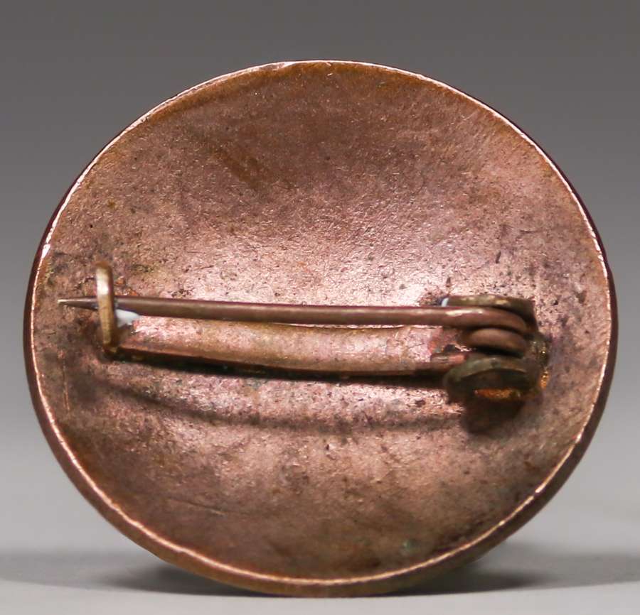 California Historical Design Arts & Crafts Hammered Copper & Enamel