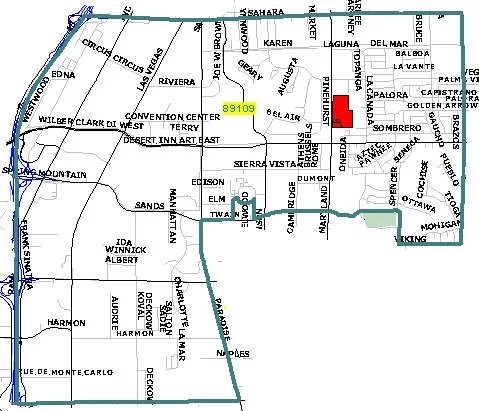 Las Vegas Zip Code 89109