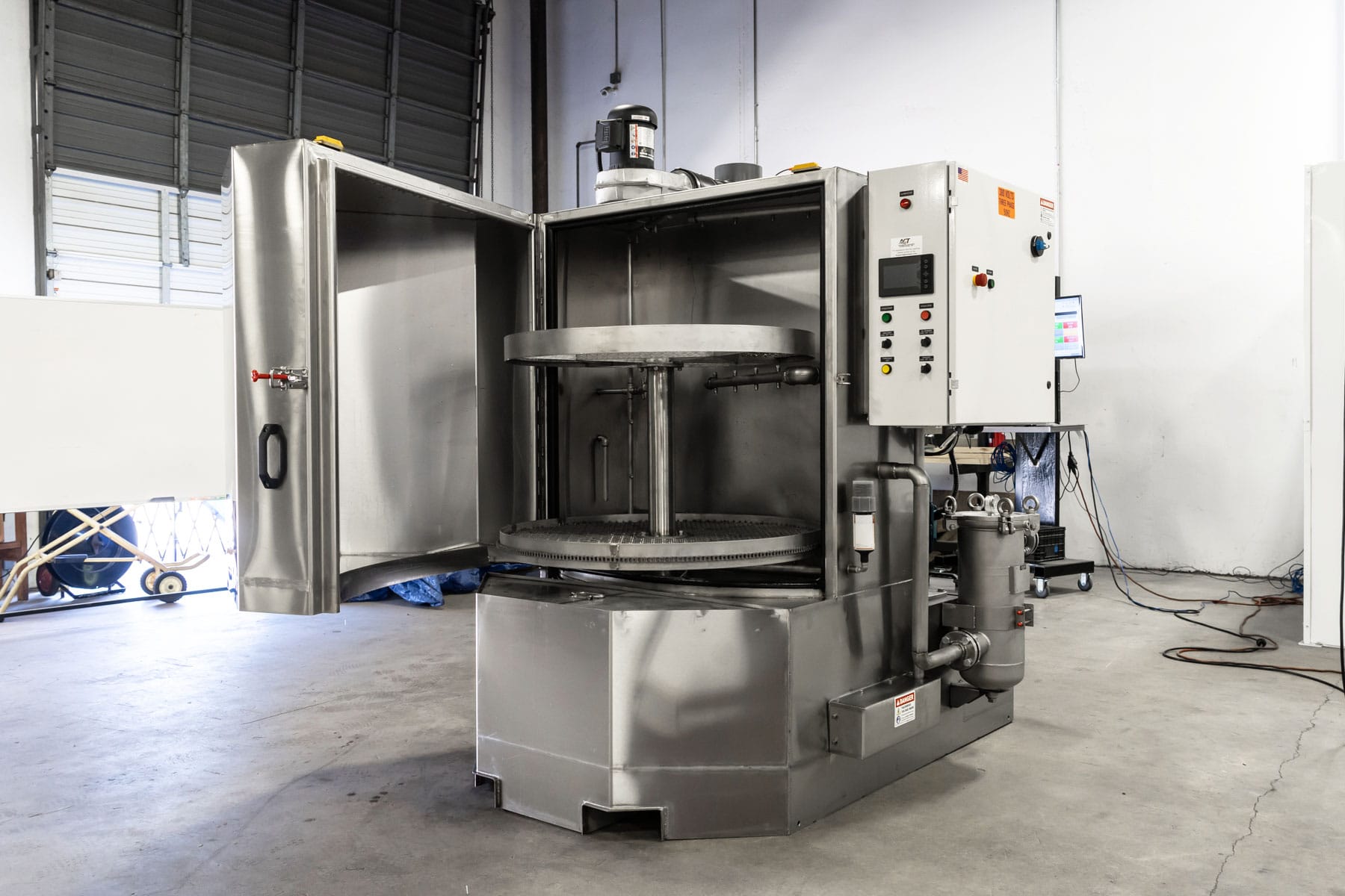 Turntable Washers Industrial Parts Washers ACT Inc.