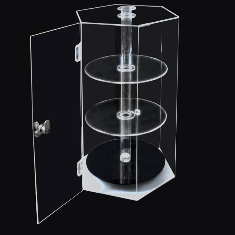 Rotatable Large Acrylic Display Case Best Acrylic Displays
