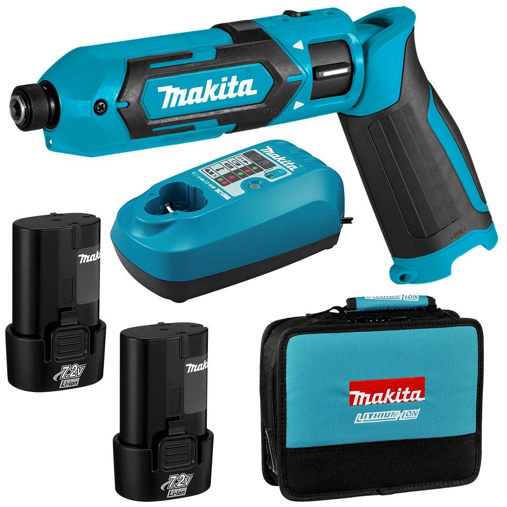 Makita TD022DSE, 7.2V 1.5AH Cordless Impact Driver A.C.T. Hardware