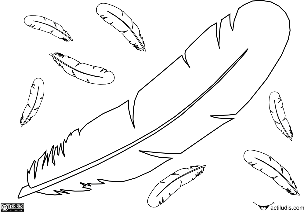 Dibujos plumas Imagui