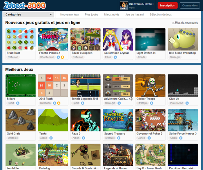 Nouvelle version de ZeBest3000 Agence web