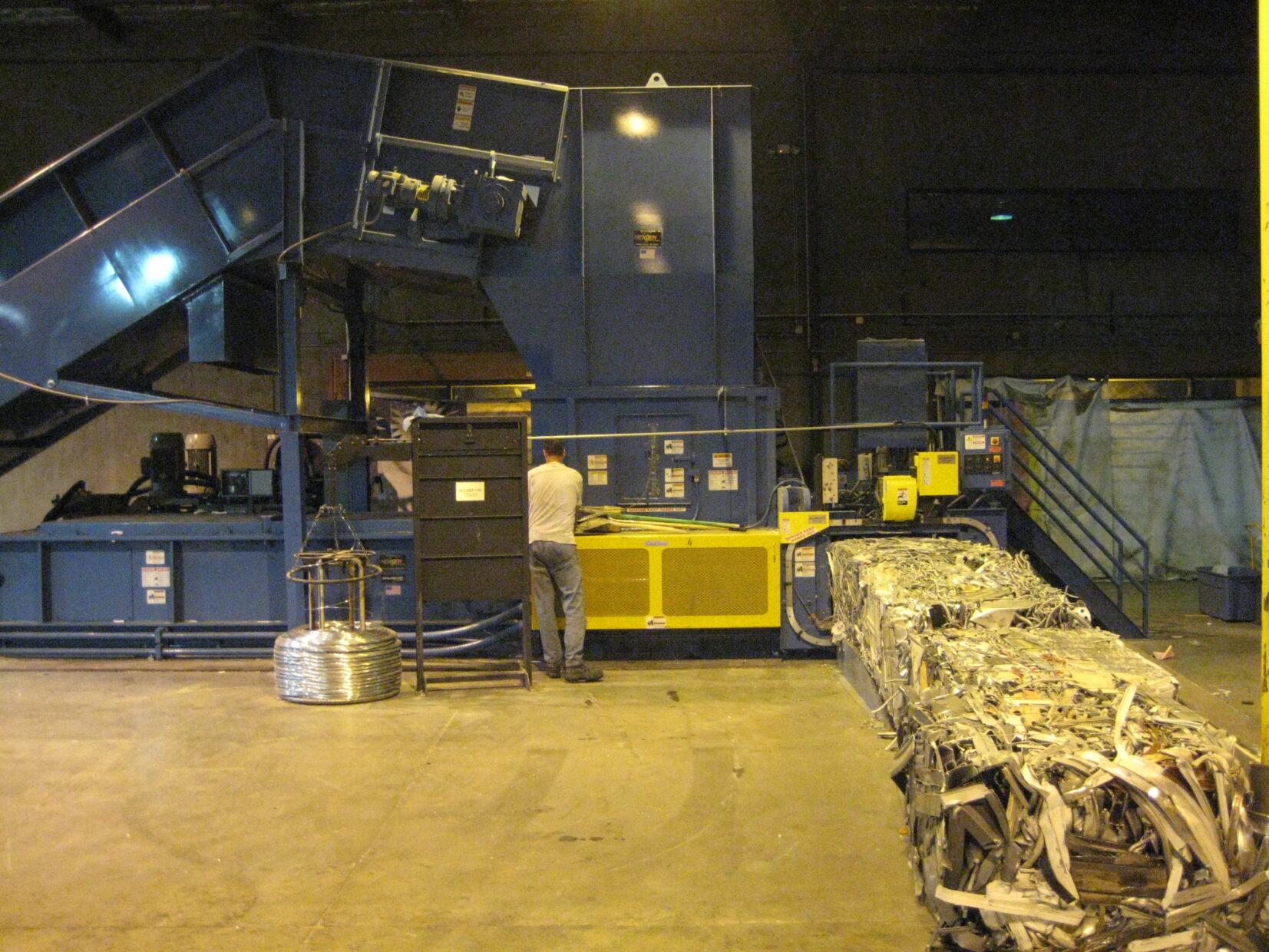 TwoRam AutoTie Recycling Balers in Utah Action Compaction Equipment