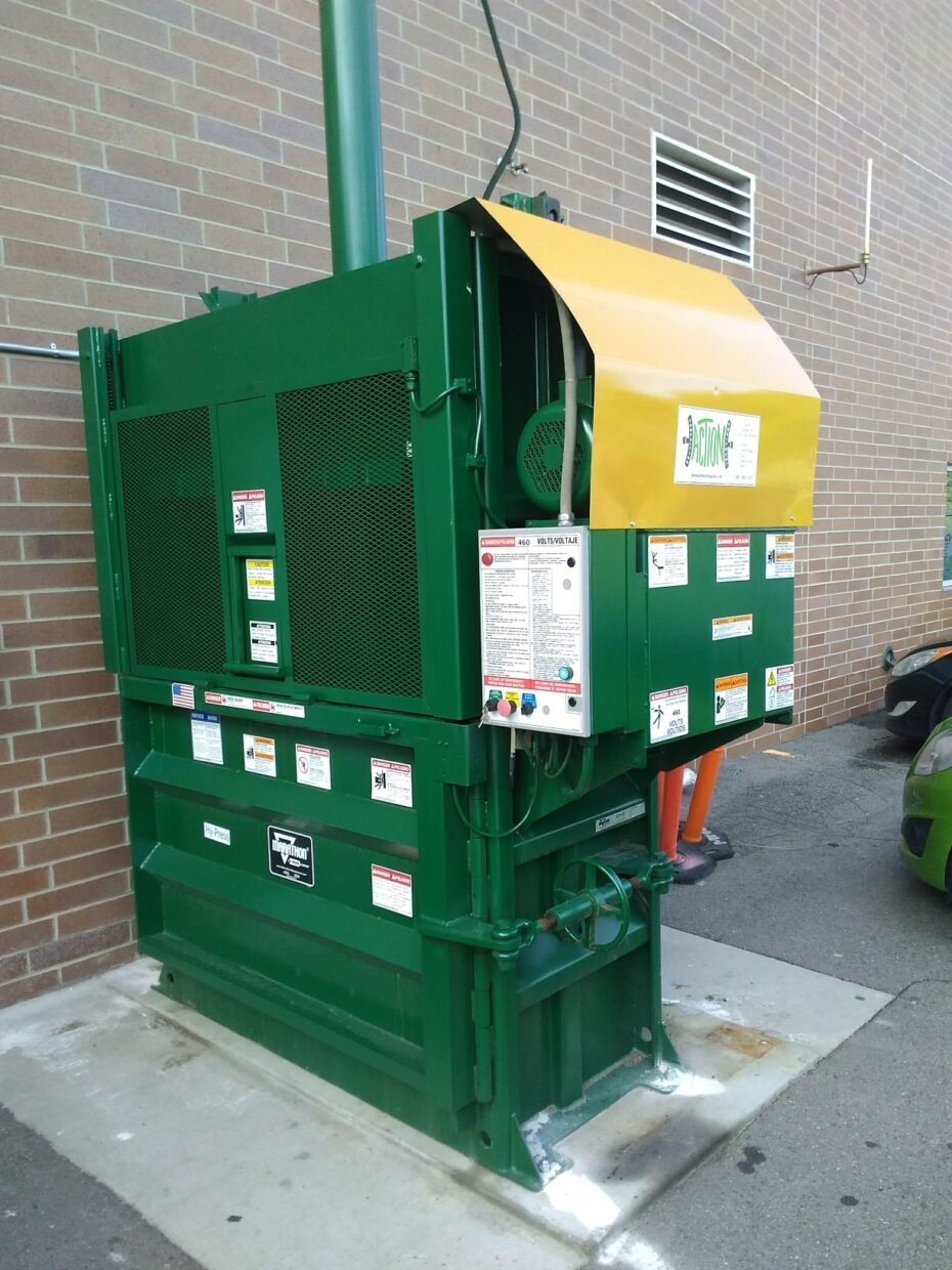 GSA Vertical Recycle Balers in Utah Action Compaction Equipment