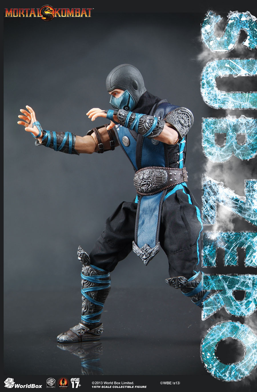 PreOrder the WorldBox Mortal Kombat 1/6 Scale SubZero